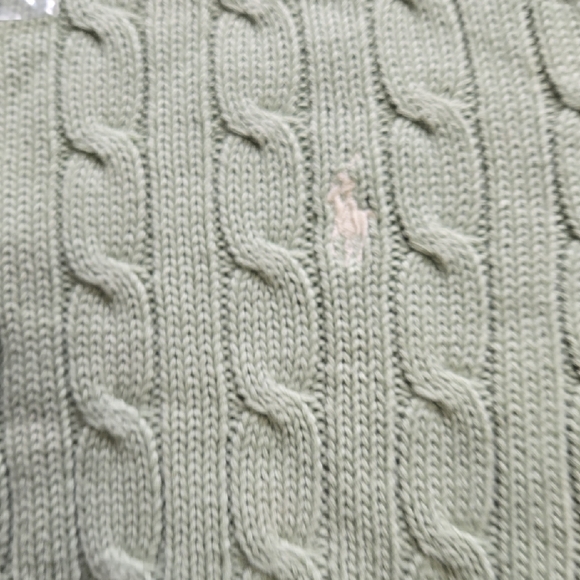 Ralph Lauren Ladies Cable Knit Sweater - Picture 3 of 3